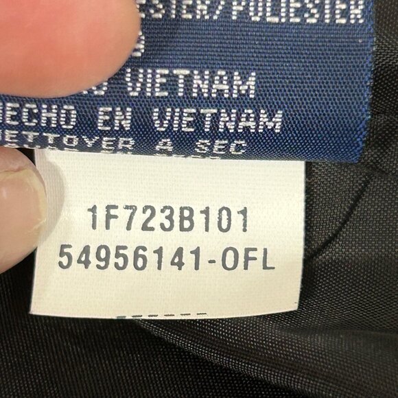 EVAN PICONE Black Label Blazer Cream Jacquard Damask Sz 12 Career 3 Button - Picture 10 of 10